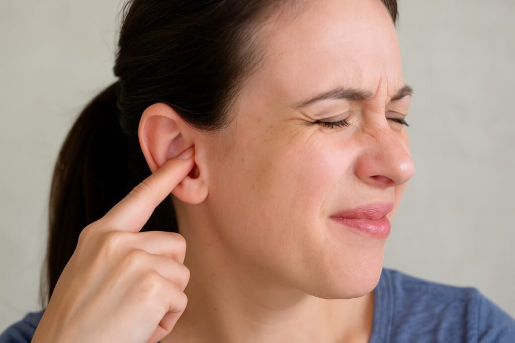 Solletico all’orecchio