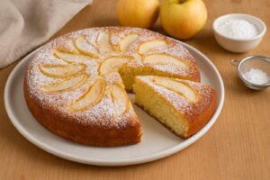 Torta di mele in padella